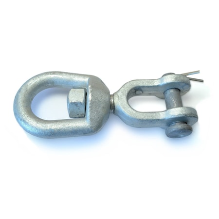 Midwest Fastener 3/4" Galvanized Steel Jaw & Eye Swivels 54640
